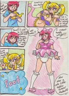 Comic forced feminization