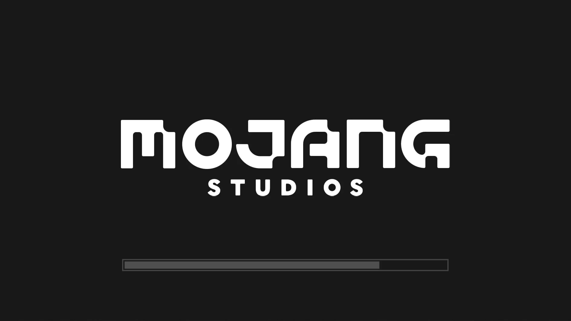 Loads dark. Логотип Mojang. МОДЖАНГ Студиос логотип. Mojang Studios logo эмблема. Mojang Studios заставка.