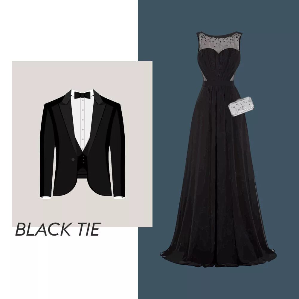Black Tie Invited Дресс