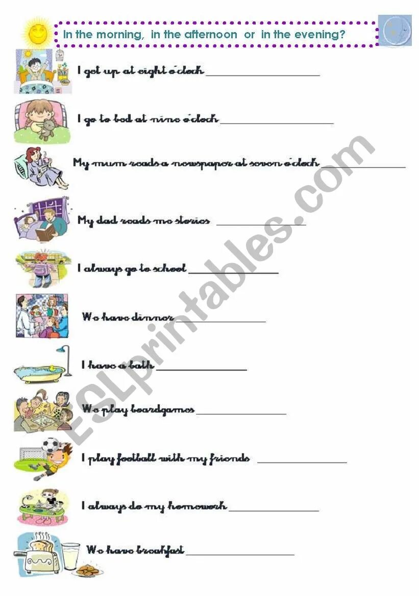 Worksheets на сутки в английском языке in the morning in the afternoon in the Evening. Шт еру ьщктштп фаеуктщщт упражнения. Morning afternoon Evening Worksheet. Morning afternoon Evening Night Worksheet. Afternoon предложения
