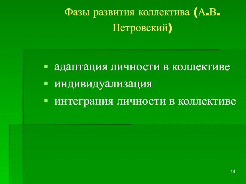 Цели социального развития коллектива. Модели развития коллектива. психологическая теория коллектива петровского. фазы становления коллектива.
