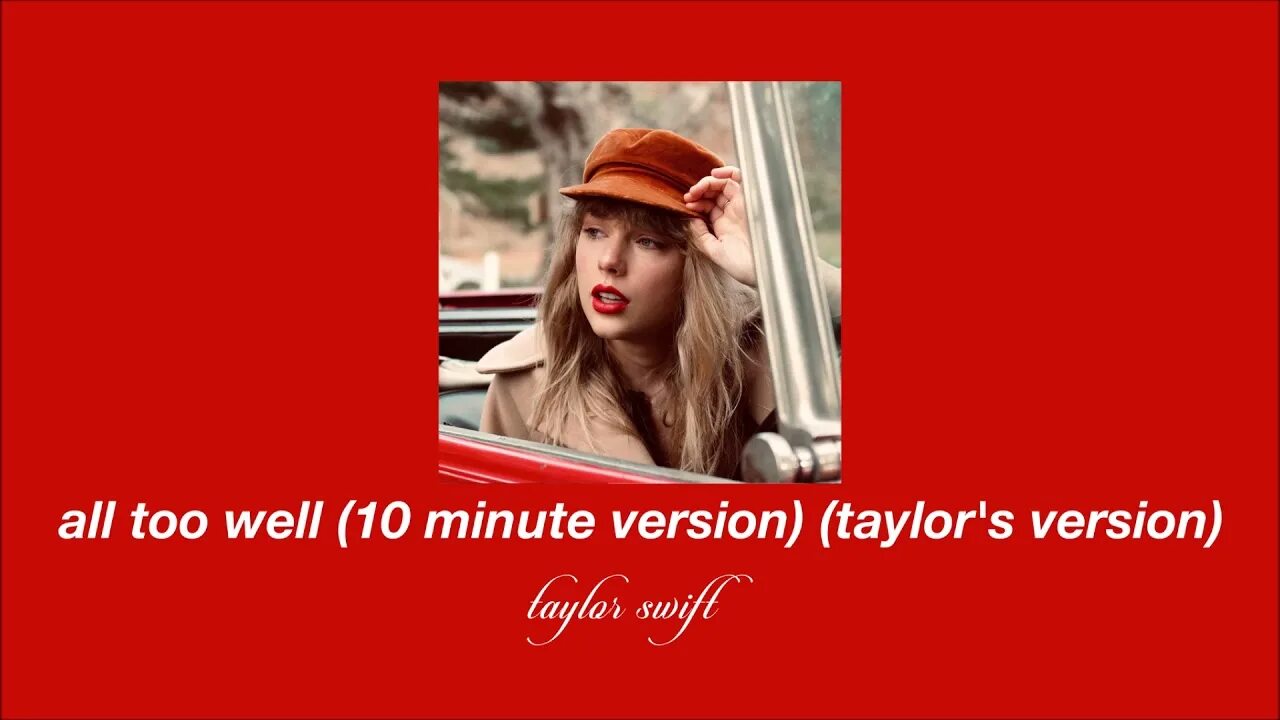 Taylor’s Version) everything sucks. Min version