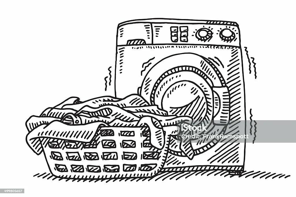 На рисунке изображены посудомоечная машина и холодильник. Раскраска стиральная машинка. Корзина для стирки белья раскраска. Стиральная машина раскраска для детей. Раскраска стирка в стиральной машине.