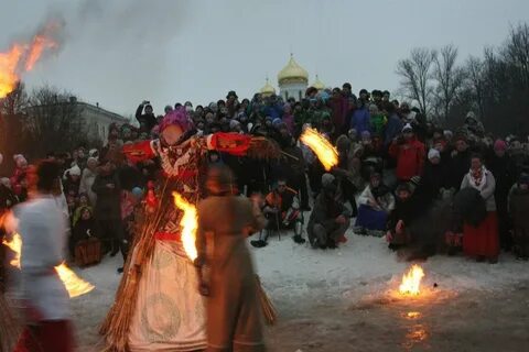 Хоровод на масленицу с движениями