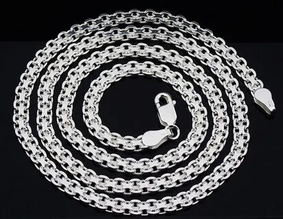 Серебряная цепочка 60 см