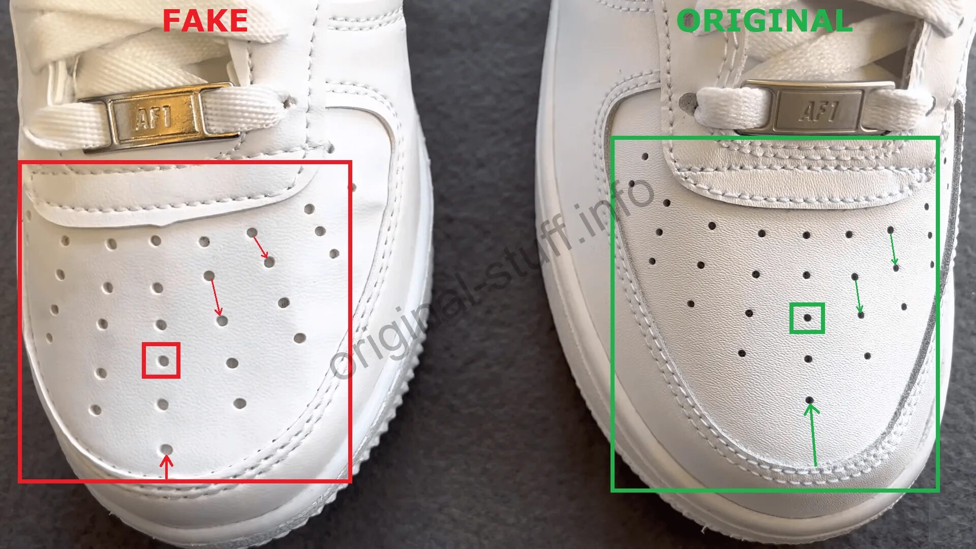 Nike air как отличить подделку от оригинала. Паленые Air Force 1.