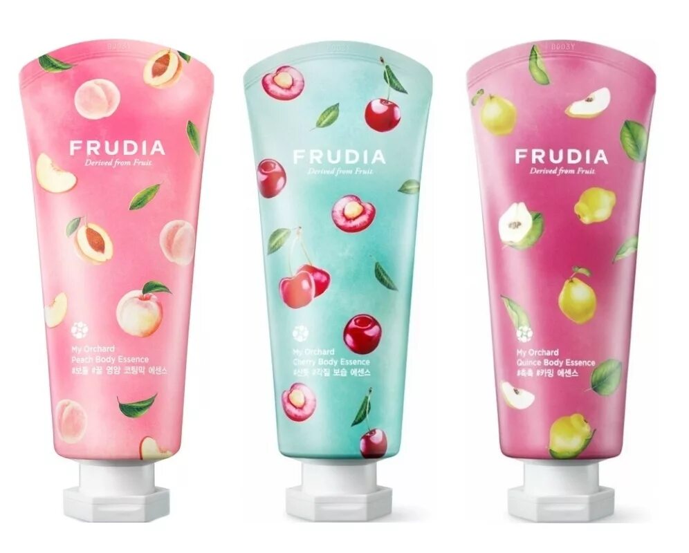 Frudia эссенция для тела с вишней - my Orchard Cherry body Essence, 200мл. Frudia крем для лица 10 мл. Для ног Frudia.