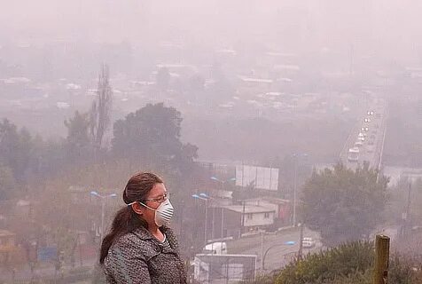 Загрязнение атмосферного воздуха пылью