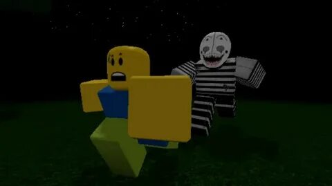 Побег от убийцы в roblox