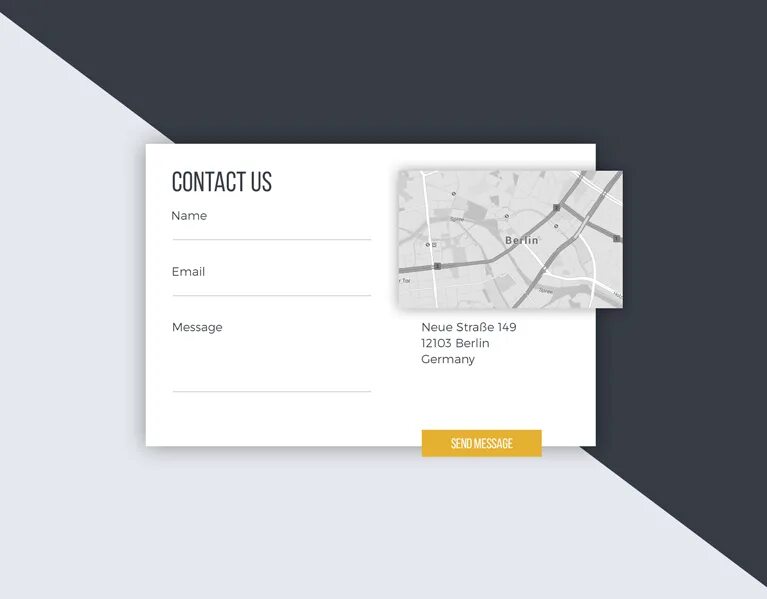 Contacts map