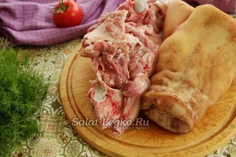 Холодец из свиной головы