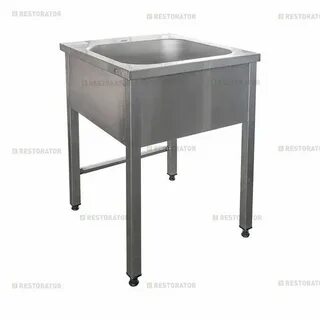 Ванна моечная цельнотянутая с бортом