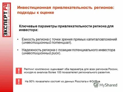 Инвестиционная привлекательность это