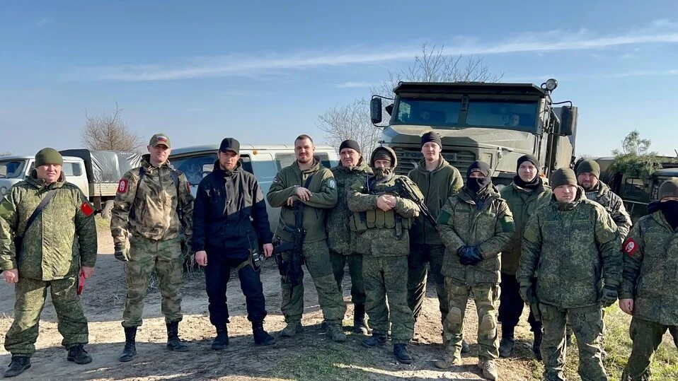 Операция в херсонской области. Военные добровольцы. Солдаты специальной военной операции.