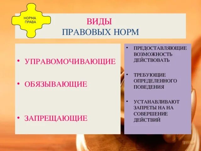 Правовые нормы обязывающие запрещающие управомочивающие. Уполномоченные обязывающие запрещающие