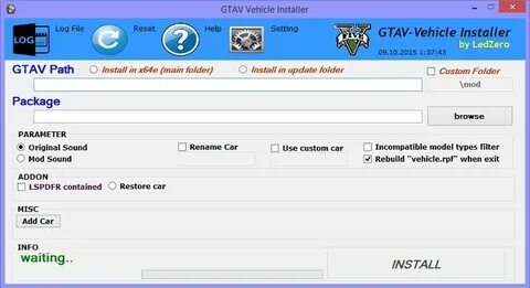 Vehicle installer
