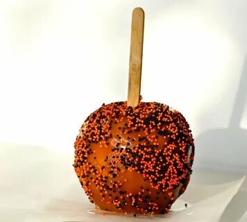 Фрукты в карамели