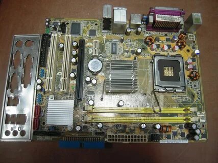 Материнскую плату asus p5gc