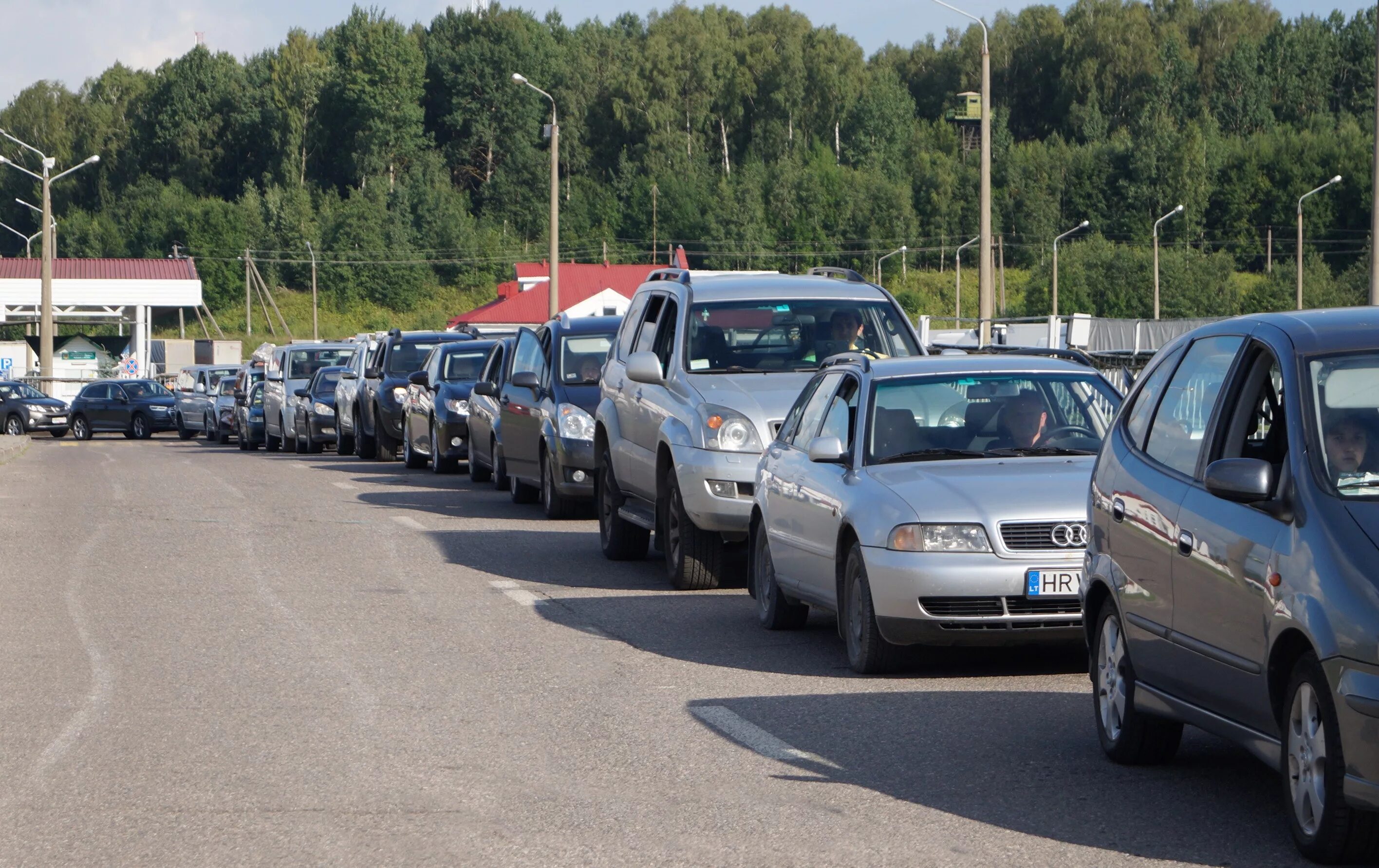 Литва российские автомобили