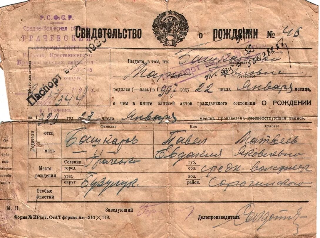 Свидетельство о рождении 1929 года. Свидетельство о рождении 1918 года. Свидетельство о рождении 1920. Свидетельство о рождении 1926 года.