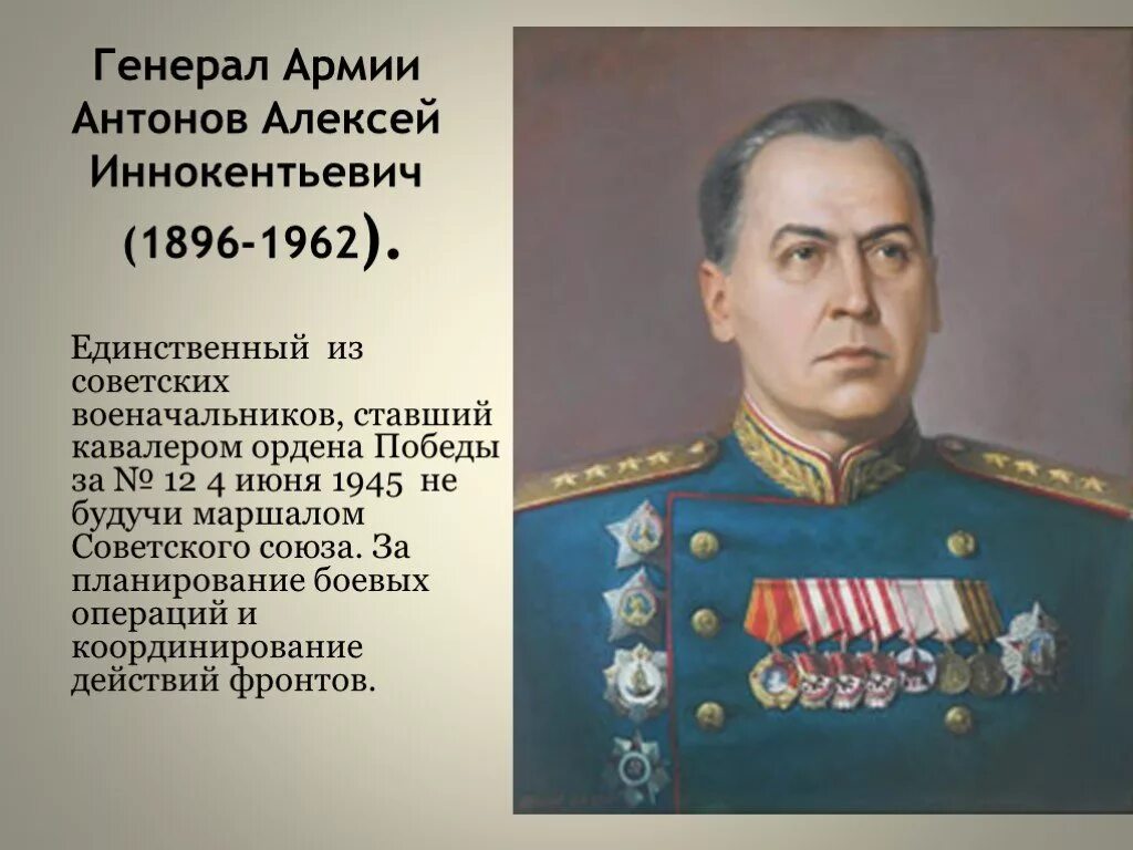 Маршал советского союза танк. Военачальник Маршал советского Союза кавалер ордена победа.