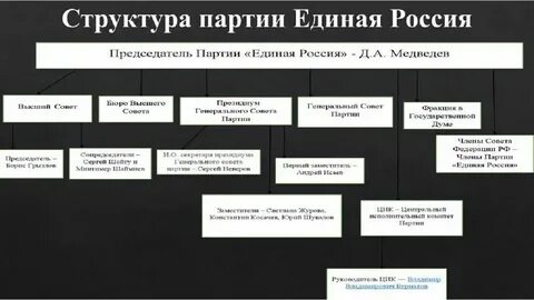 Органы полит партии