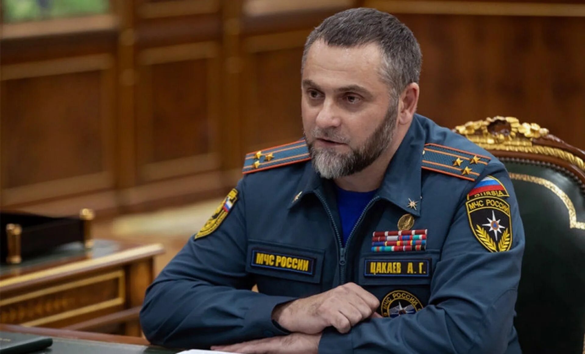 Глава мчс чеченской республики цакаев. Цакаев мчс чечня.