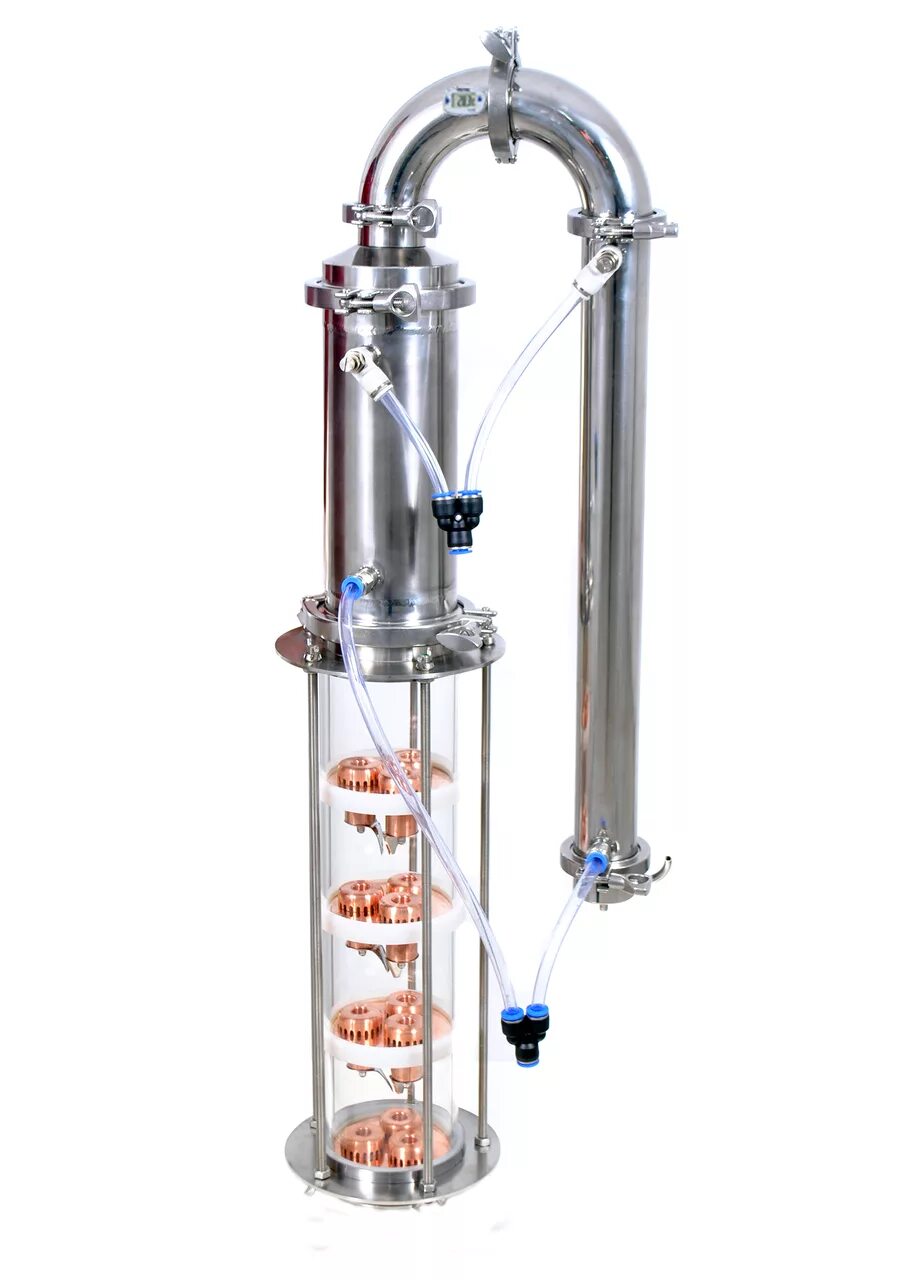 Вторая перегонка на колонне