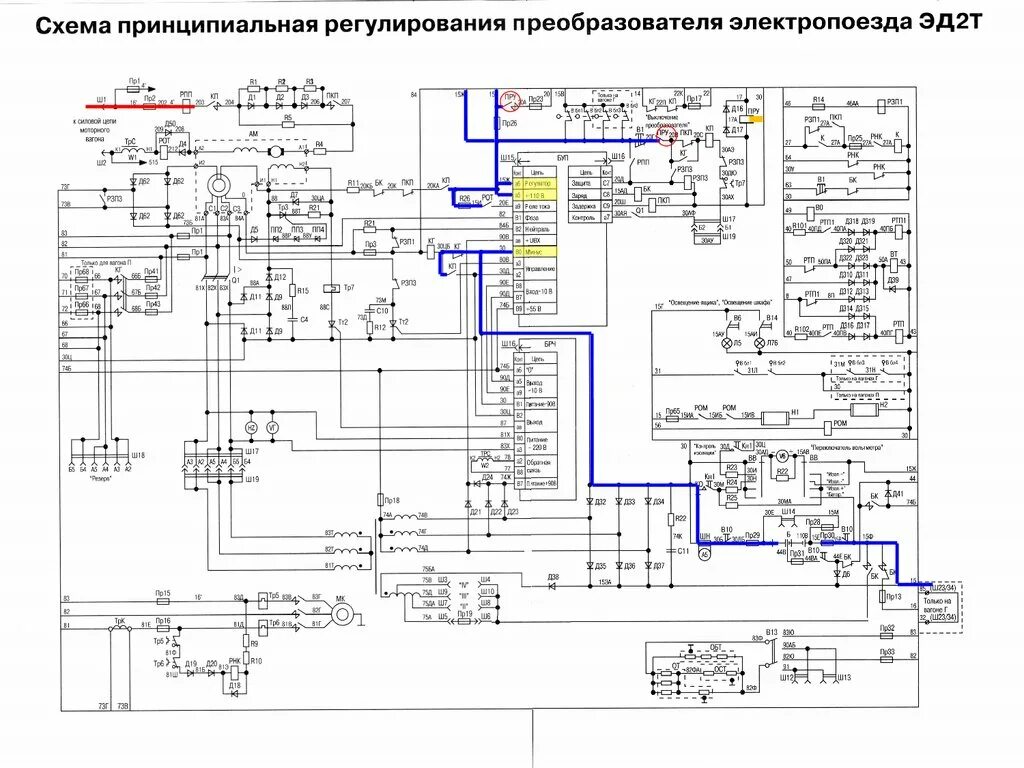 Преобразователи электропоездов