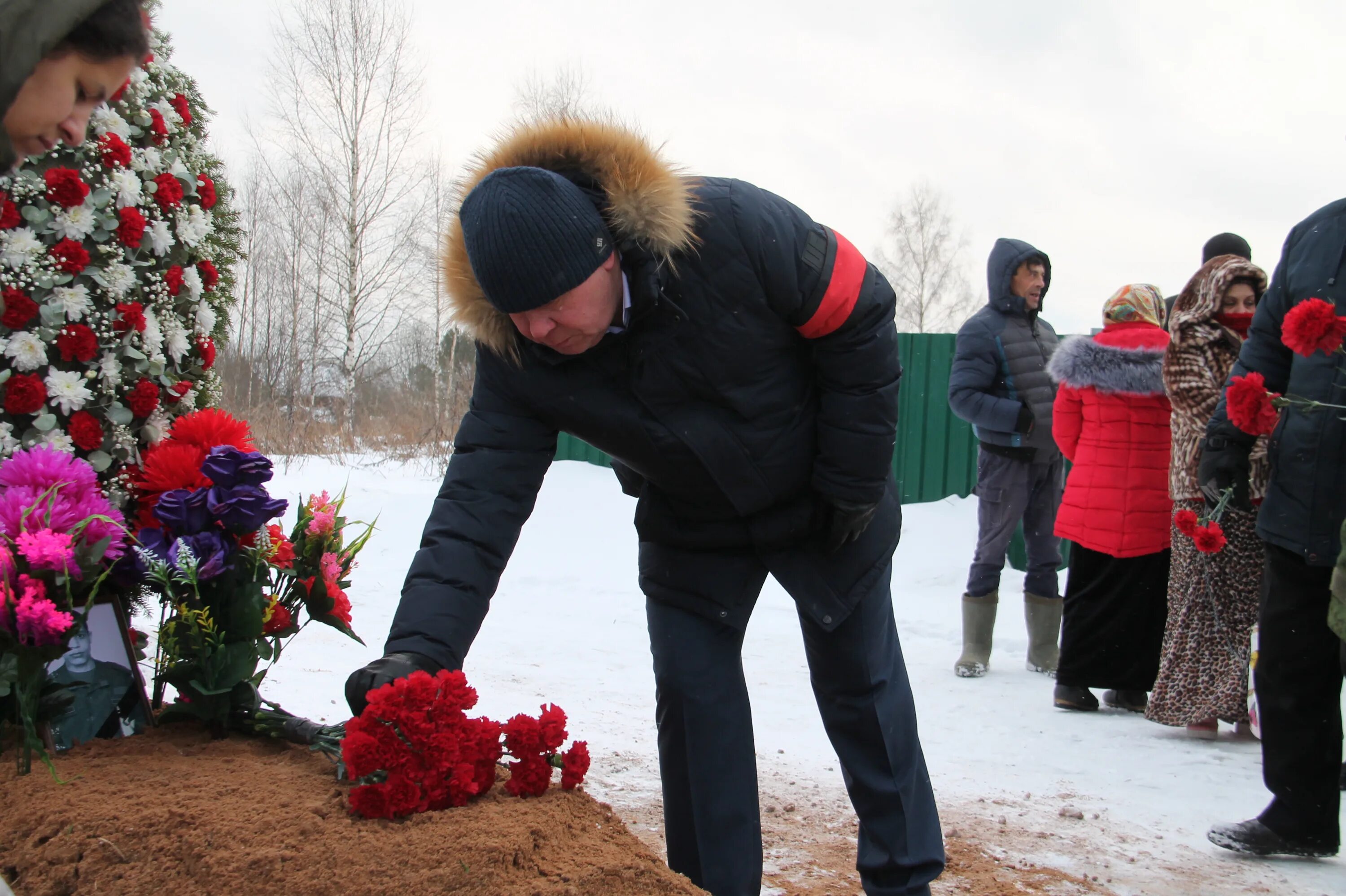 прощание с бойцом