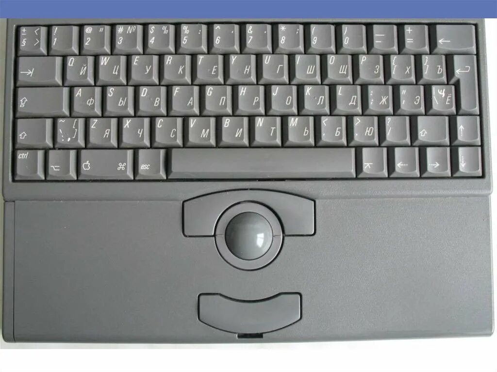 Встроенная мышь ноутбука. POWERBOOK Duo Keyboard. Трекбол на ноутбуке. Клавиатура с трекболом. Ноутбук с трекболом.