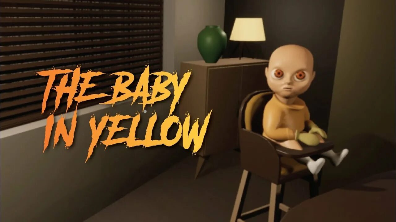 Бэби Еллоу игра. Малыш в жёлтом игра. Ребёнок в жёлтом хоррор.
