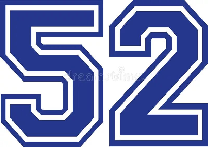 1 число 52