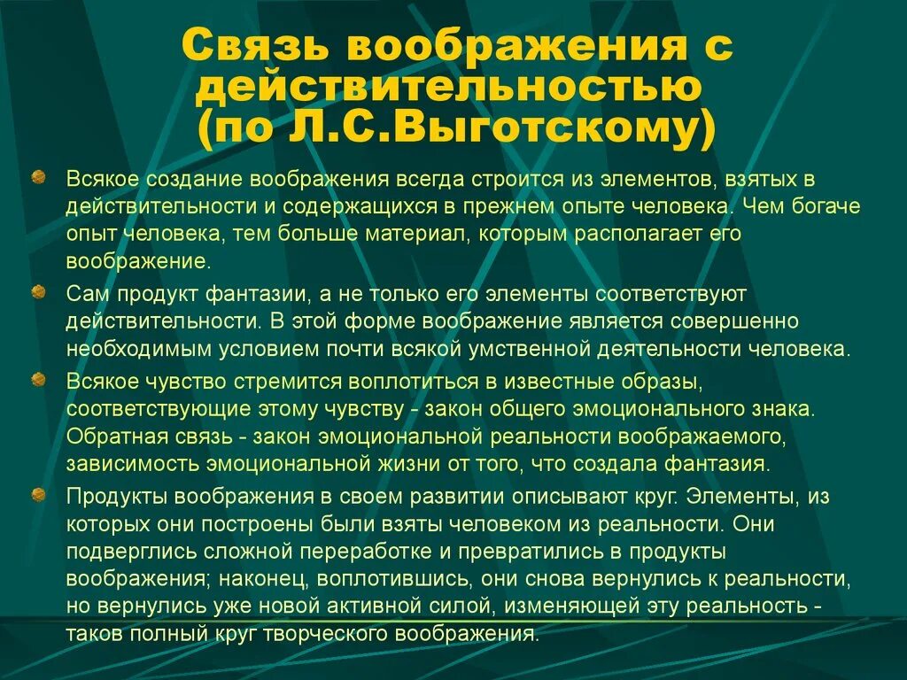 Виды развития воображения. Воображение понятие. Творческое воображение Выготский. Образы воображения.