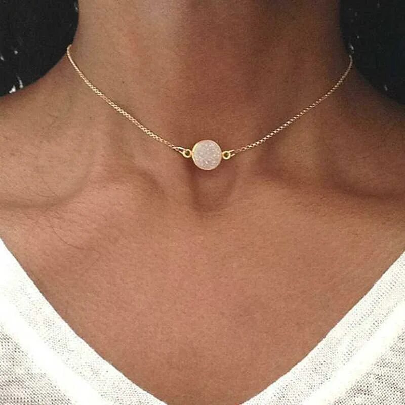 Подвеска колье украшение на леске, бижутерия кулон на шею ATTIRE 38360753 купить
