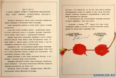 Международный договор о дружбе
