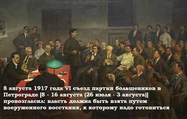 Съезд большевиков 1917