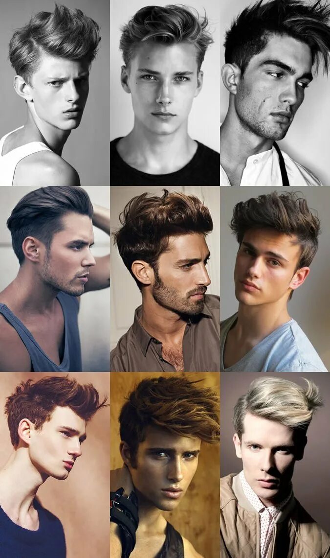 Волосы названия мужчин. Мужские прически. Причёски мужские модные. Модные стрижки для парней. Красивые причёски для мужчин.