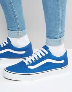 Vans blue