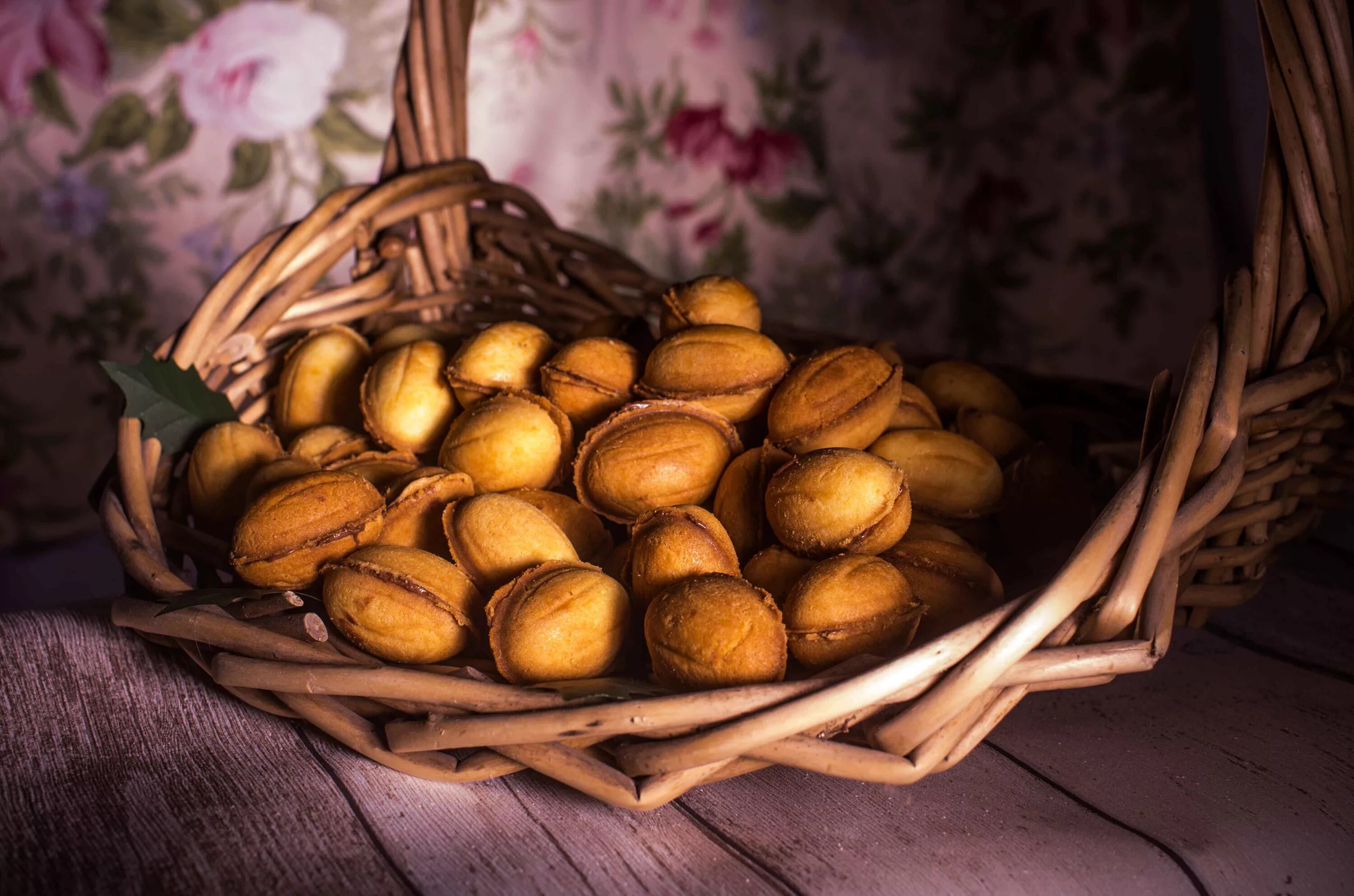 Орешки со сгущенкой простые