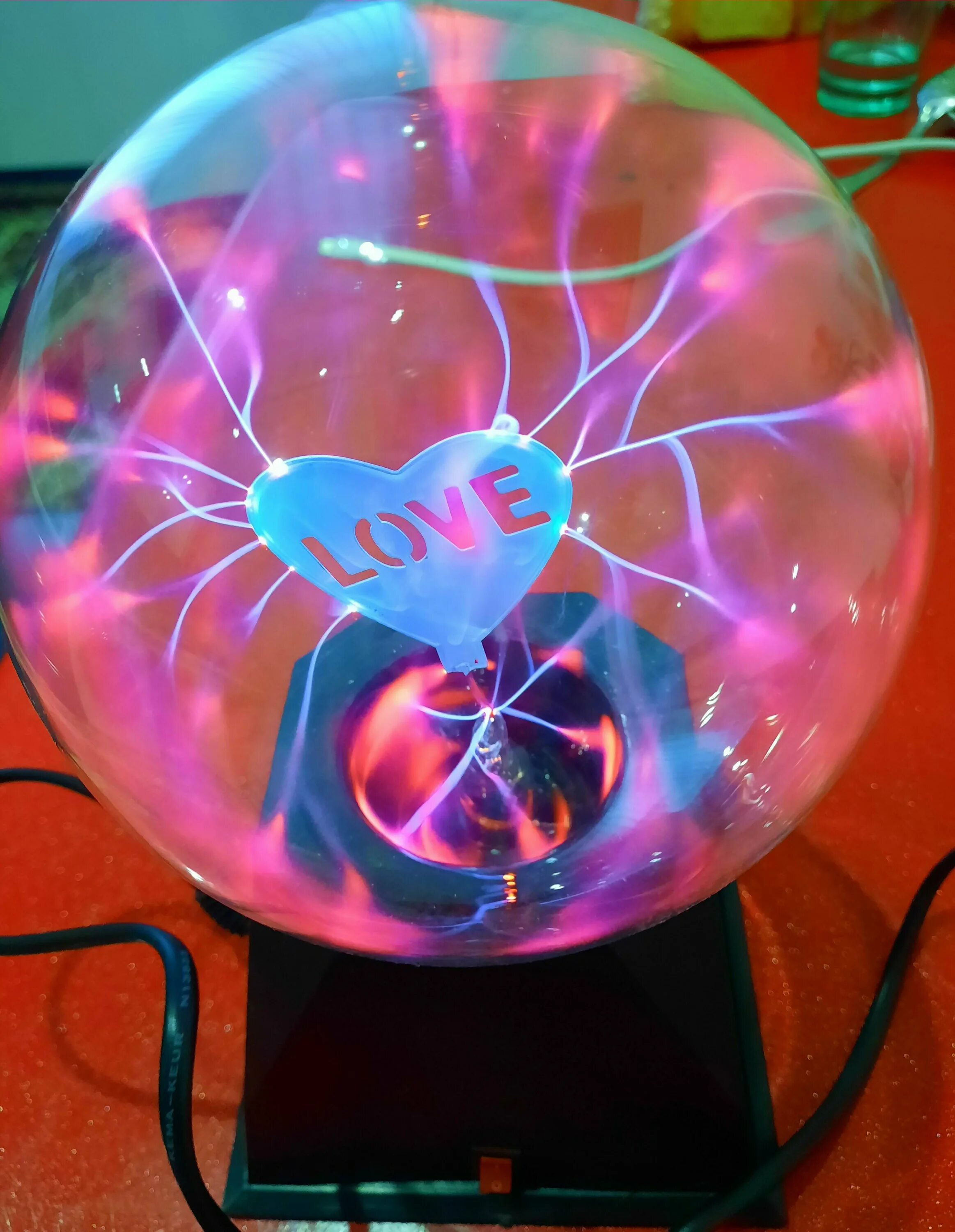 плазменный шар сердце