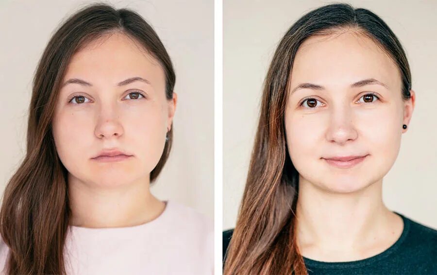 Моя внешность. Лицо женщины до после. Детские черты лица у девушек. Нечеткие черты лица. Лицо изменилось.