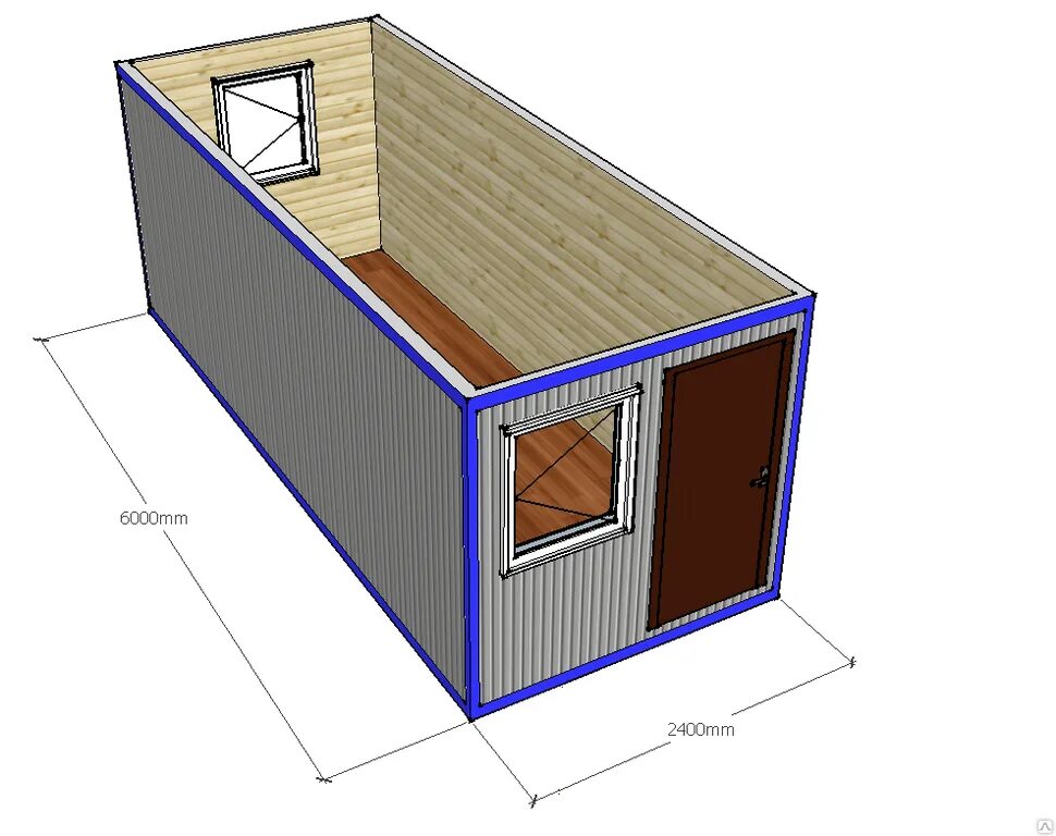 Строительный вагончик бытовка размеры5,85*2,4*2,4. Вагон 6 на 2. 5 материалы. 5м. Жилой вагончик 6на2.