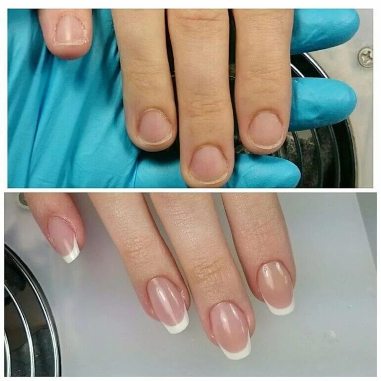 коррекция нарощенных ногтей. простые нарощенные ногти. наращивание ногтей. наращивание ноготь сколько.