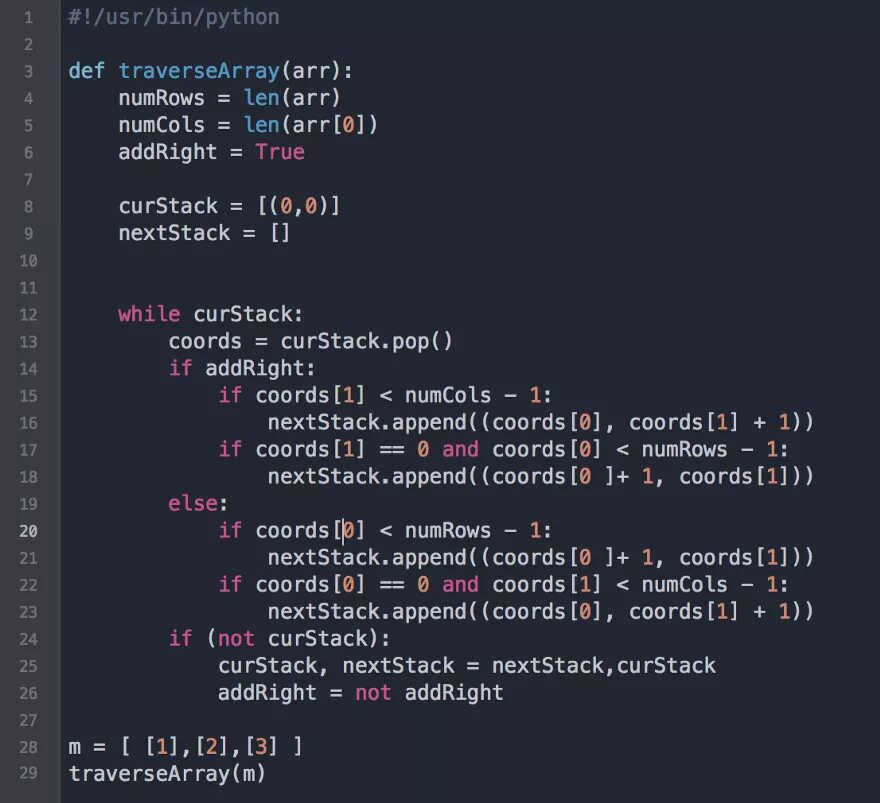 Samples program