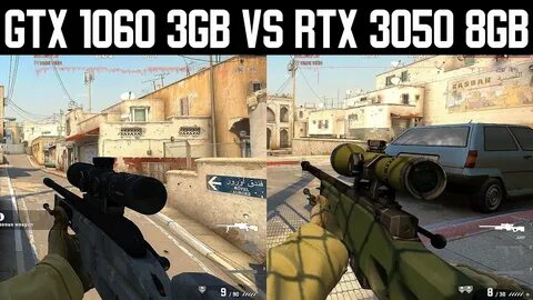3050 mobile vs 1060