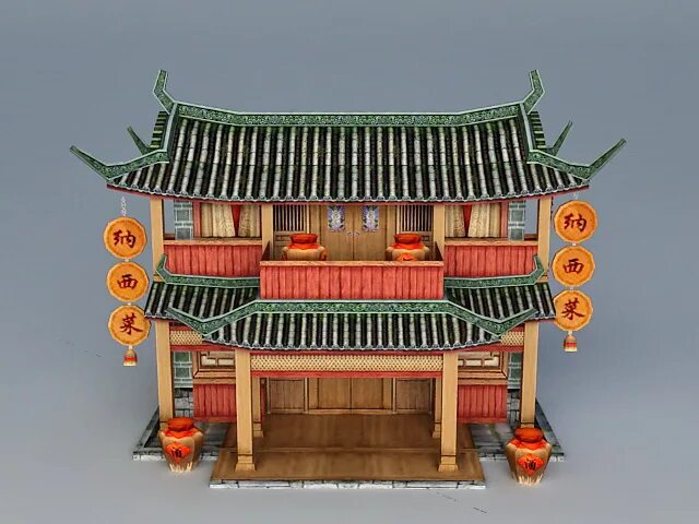 Chinese 3d models