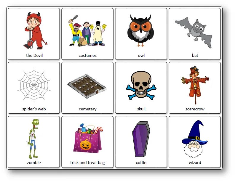 Игры на хэллоуин на английском. Игровые карточки на Хеллоуинский. Halloween Memory game. Карточки на Хэллоуин на английском. Карточки Мемори Хэллоуин.
