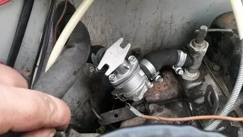 Где находится кран печки на буханке