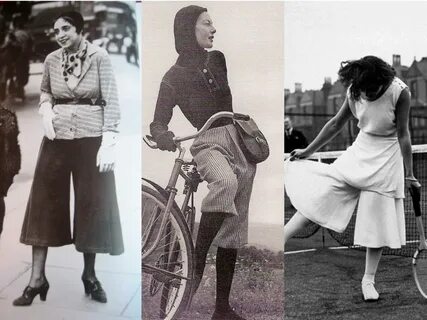 История юбки брюк